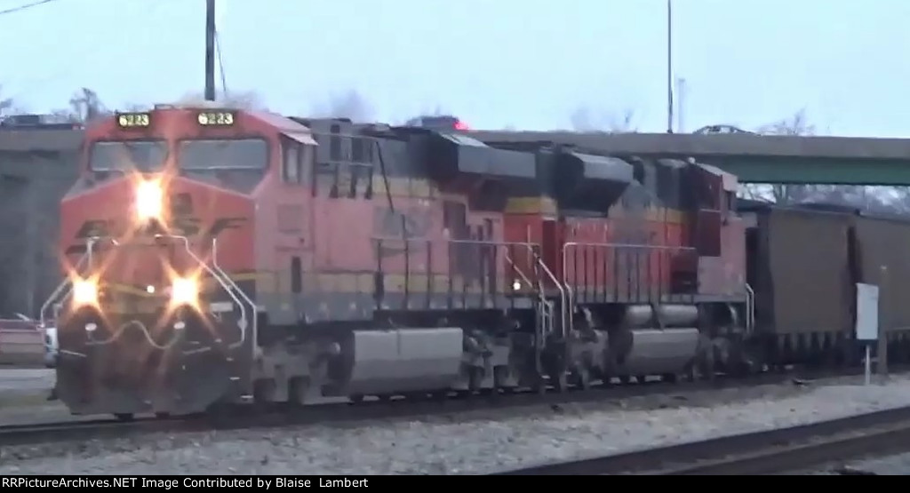 BNSF coal train